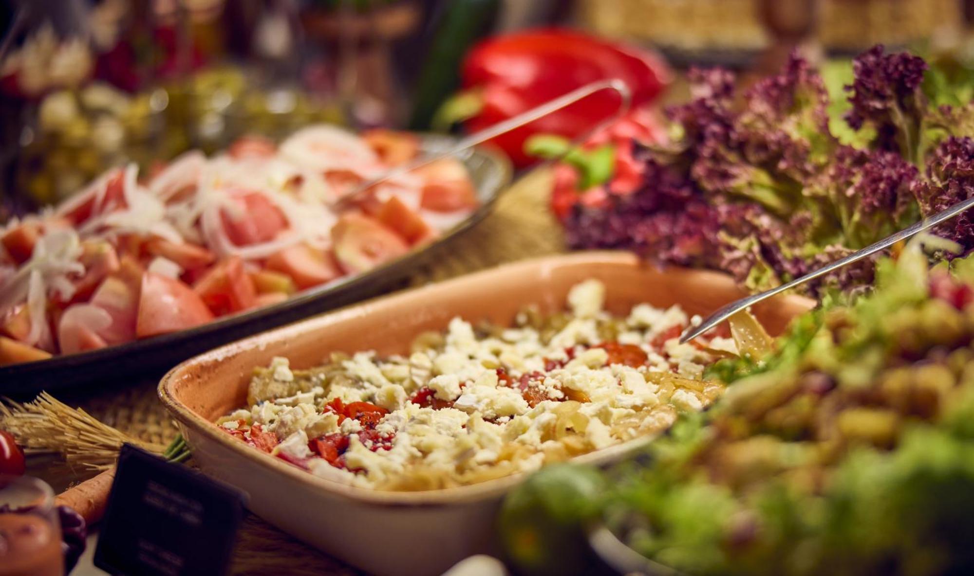 Cala San Miguel Ibiza Resort, Adults Only, Curio Collection By Hilton Port de Sant Miguel Exterior photo Greek salad