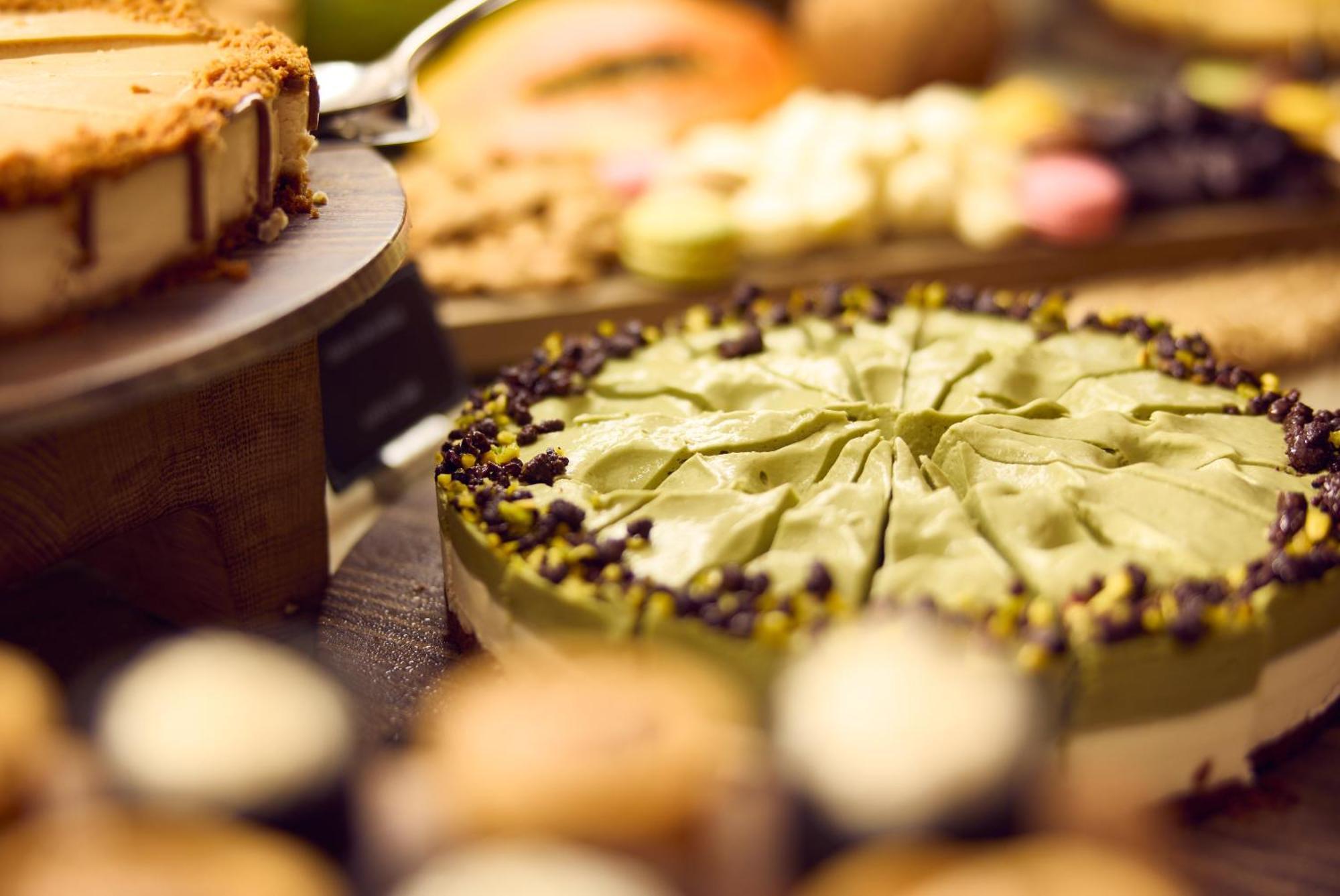 Cala San Miguel Ibiza Resort, Adults Only, Curio Collection By Hilton Port de Sant Miguel Exterior photo A matcha cheesecake