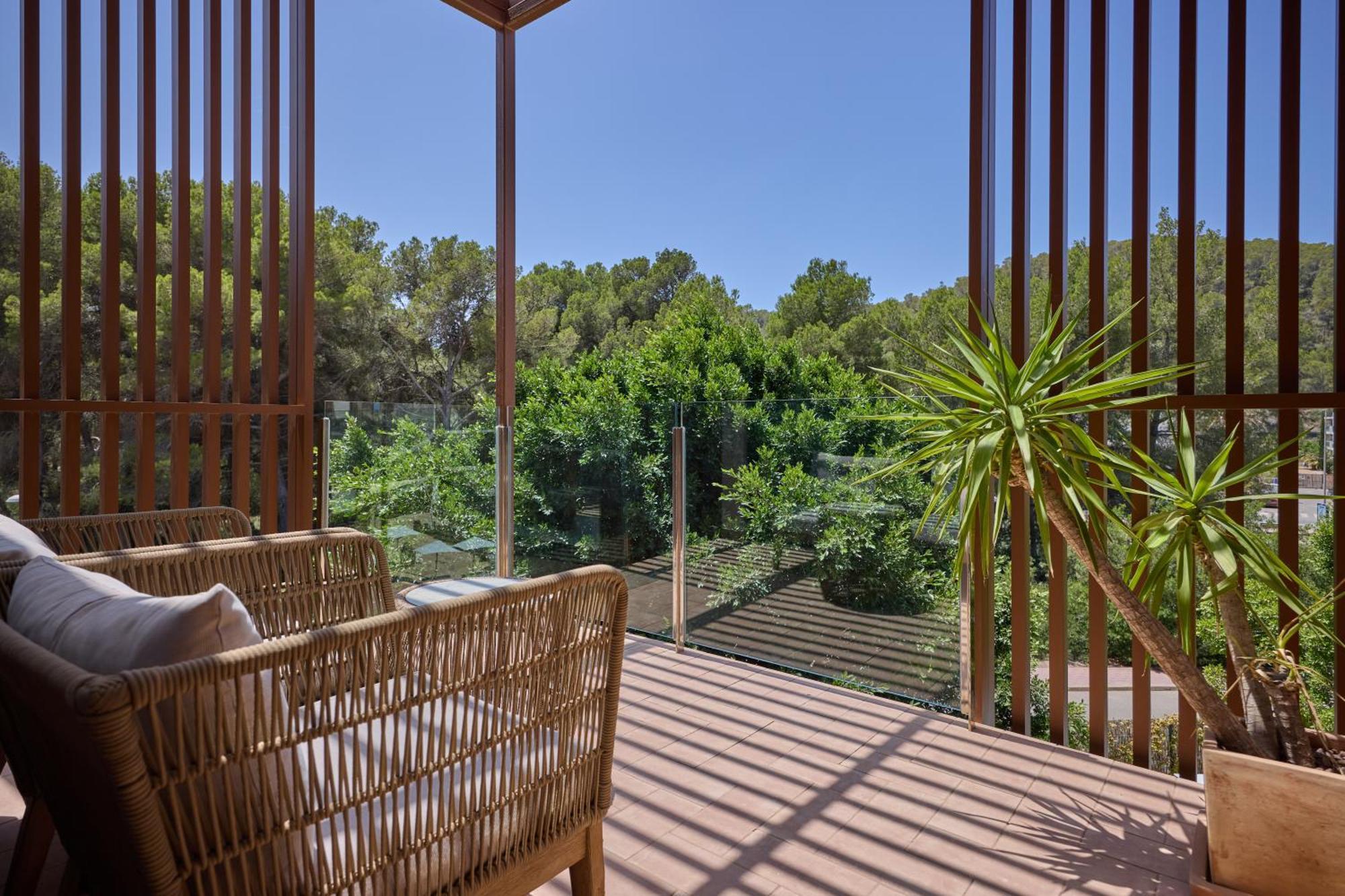 Cala San Miguel Ibiza Resort, Adults Only, Curio Collection By Hilton Port de Sant Miguel Exterior photo Terrace